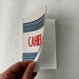 Sukie Cahier Typography Notebook with Lined Pages - Tea and Kate