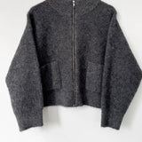Le Bon Shoppe Alpaca Zip Front Jacket