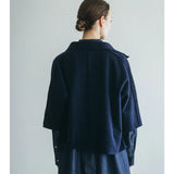 Fog Linen x Mii Thaii Kiran Jacket Navy