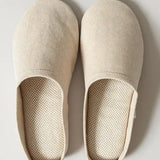 Sasawashi Room Shoes, Beige