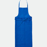 Fog Linen Full Apron - Cobalt Blue