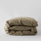 Tell Me More Duvet Cover Cotton Olive