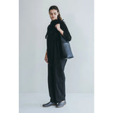 Fog Linen x Mii Thaii Leather Balty Bag Black