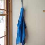 Fog Linen Full Apron - Cobalt Blue