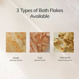 Cedar and Myrrh Hinoki Japanese Bath Flakes