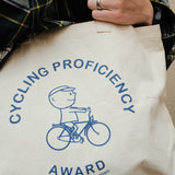 The General Classification Cycling Proficiency Tote Bag Natural - Tea and Kate