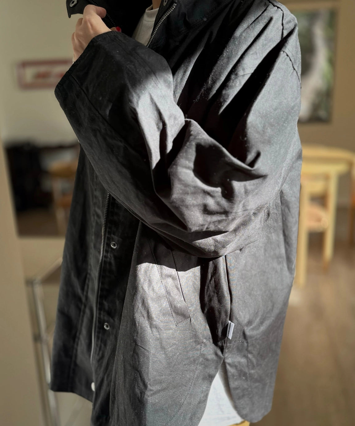 Le Bon Shoppe Blair Waxed Cotton Jacket - Tea and Kate