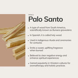 Cedar and Myrrh Palo Santo Hand Rolled Incense Stick