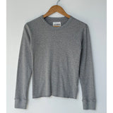 Le Bon Shoppe Pointelle Fundamental Tee Melange Grey