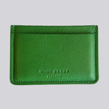 Mimi Berry England Card Holder - Grainy Green