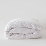 Tell Me More Duvet Cover Cotton Optic White