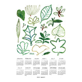 Fog Linen 2026 Linen Calendar Green Plants