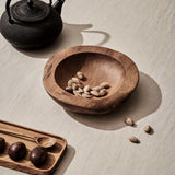 Tell Me More large Teak Bowl