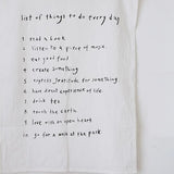 To Do List Napkin