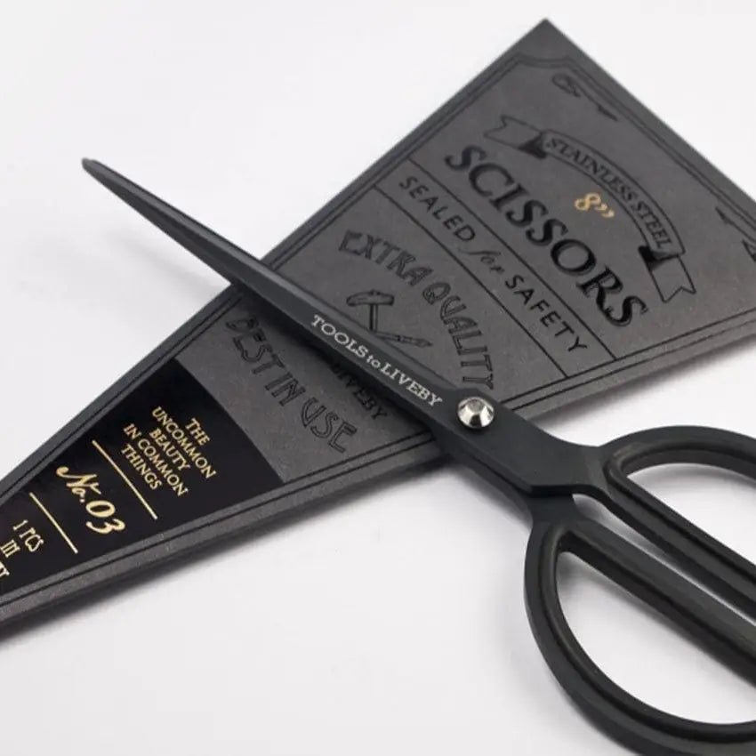 Tools To Live By Scissors 8" Black - Tea and Kate