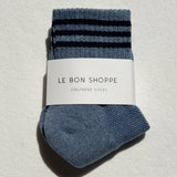 Le Bon Shoppe Girlfriend Socks Indigo - Tea and Kate
