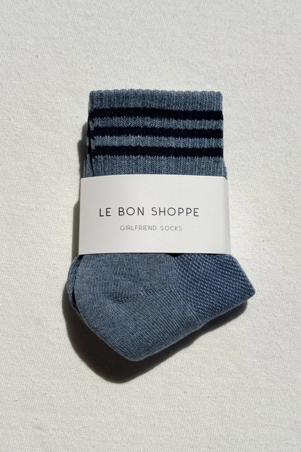 Le Bon Shoppe Girlfriend Socks Indigo - Tea and Kate