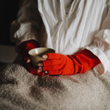 NISHIGUCHI KUTSUSHITA NK0114 Wool 100% Arm Warmers