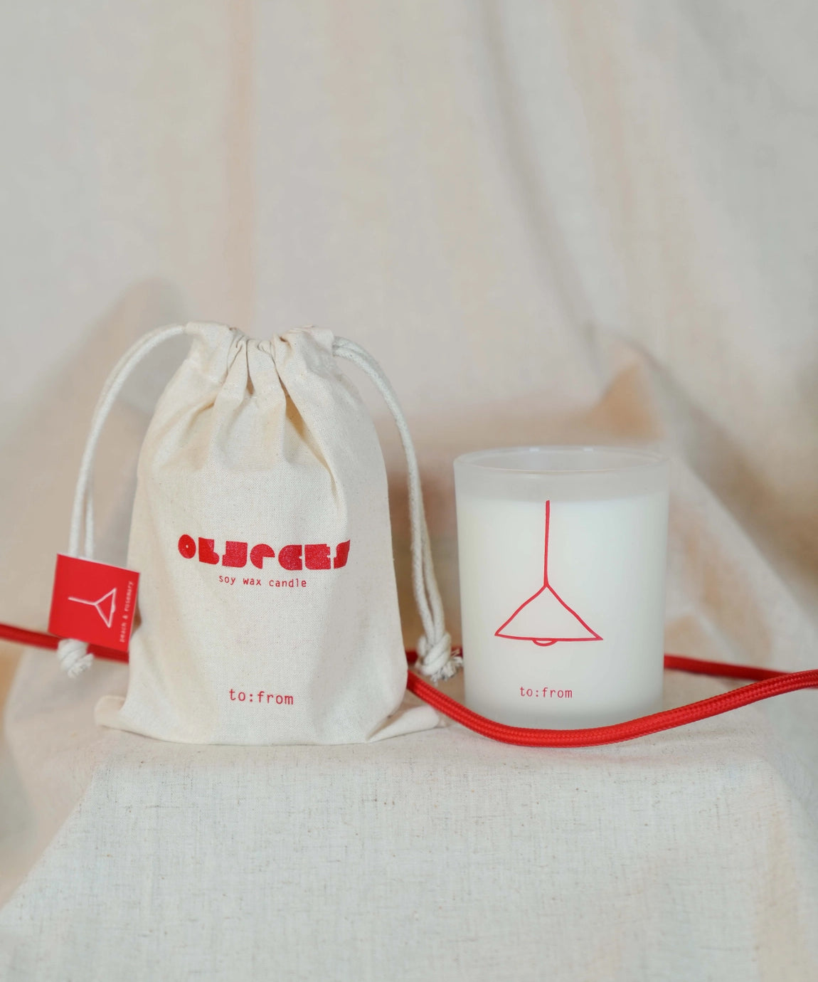 to:from Lamp candle 300ml - Tea and Kate
