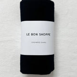 Le Bon Shoppe Cashmere Shawl Black