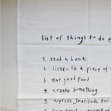 To Do List Napkin