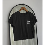Le Bon Shoppe Darling Tee with Le Bon Crew Black