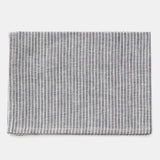 Fog Linen Linen Kitchen Cloth - Grey Thin White Stripe, WAS £14 - Tea and Kate