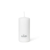 Audo Light'in Block Candle, White - 66hr burn WAS £16