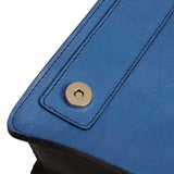 Rye Classic Leather Satchel -Cobalt/Prussian Blue