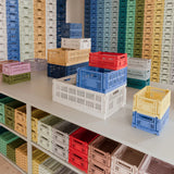 Hay 100% Recycled Colour Crate Large - Golden Yellow - Tea and Kate
