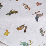 Fog Linen Isabelle Boinot Handkerchief - Birds