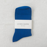 Le Bon Shoppe Her Socks Cobalt Blue
