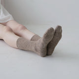 Nishiguchi Kutsushita Alpaca & Wool Ribbed Socks