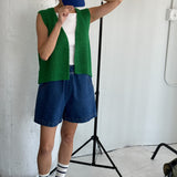 Le Bon Shoppe City Shorts Blue Denim
