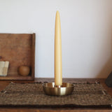 Fog Linen Brass Candle Holder