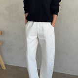 Le Bon Shoppe Milky White Arc Pants