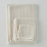 Fog Linen Herringbone Cotton Towel