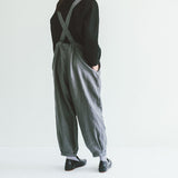 Fog Linen Mila Salopette - Acier WAS £170