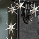 Maddox Christmas Star Garland Warm White