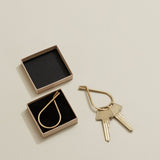 Moebe Brass Key Ring