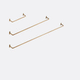 Fog Linen Brass Towel Rail, Medium - Tea and Kate