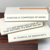 WMS & Co Artists and Writers Quote Pads was £28