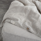 Linen Tales Linen Fitted Sheet, Melange