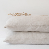 Linen Tales Linen Pillowcase, Natural Stripe