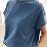 Le Bon Shoppe Jeanne Tee - Ocean Blue was £55