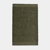 Woud Rombo Rug, Moss Green - Various Sizes