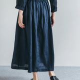 Fog Linen Ichika Skirt Ardoise