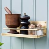 Fog Linen Brass Shelf