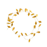 Fog Linen Brass Garland - Leaf