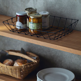 Fog Linen Wire Desk Basket - M